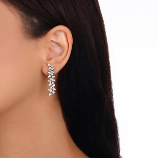 1.41 ct. Diamond Earrings